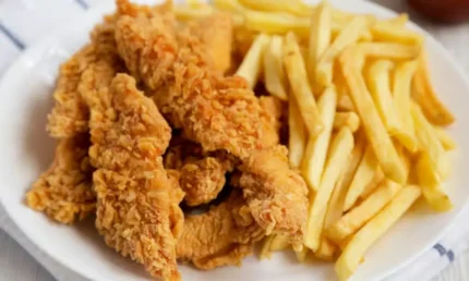 Chicken Tenders w/ Fries (3 Pcs)