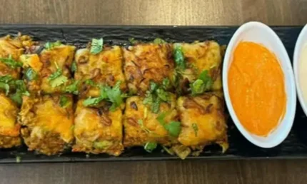 Baked Cheesy Kabab (Chicken / Beef)