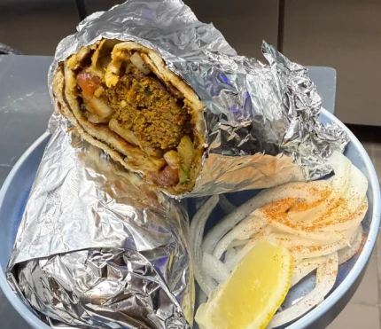 Beef Seekh Kabab Roll