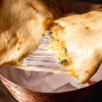 Cheesy Garlic Naan