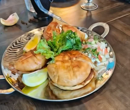 Chicken Seekh kebab Roll