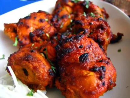 Sultani Beef Tikka w/ Yellow Rice & Salad